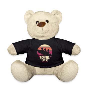 Rowing Team Rowing Rowing Boat Rowing Rowing - Teddy Bear - black - Front