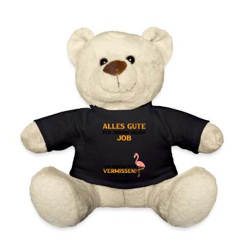 Alles gute neuer Job Jobwechsel - Teddy - Schwarz - Vorne