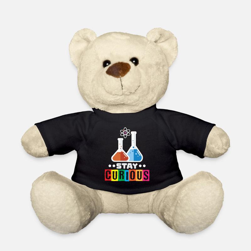 Wissenschaftler Chemiker Physiker Physik Geschenk - Teddy - Schwarz