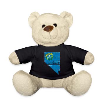 Nevada USA Staat Amerika Nevadan Carson City - Teddy - Schwarz - Vorne