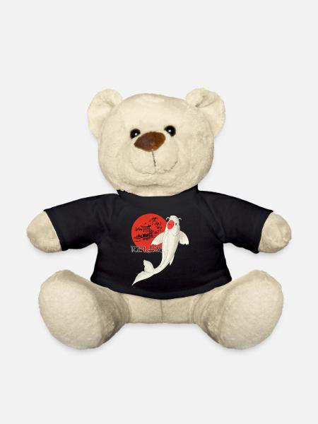 Détendez-vous Koi Carp Japan Garden Pond Showa - Nounours - noir