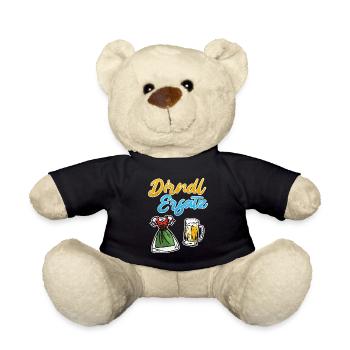 Trachtenshirt Damen Dirndl Ersatz - Teddy - Schwarz - Vorne