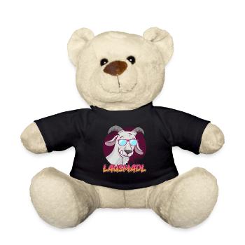 Lausmadl Lausmädchen - Teddy - Schwarz - Vorne