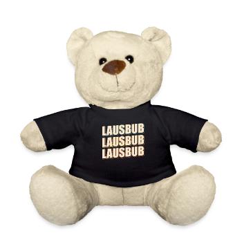 Lausbub Lausbube - Teddy - Schwarz - Vorne