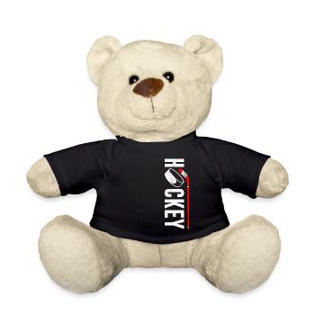 Bâtons de hockey sur glace - Nounours - noir - Devant