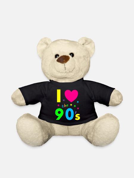 I love the 90's - Teddy Bear - black