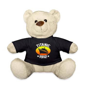 Titanic 1912 Kreuzfahrtschiff - Teddy - Schwarz - Vorne