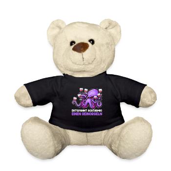 Achtarmig einen reinorgeln Bier - Teddy - Schwarz - Vorne