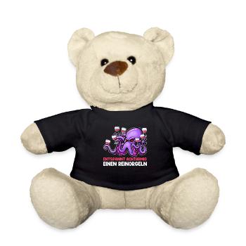 Achtarmig einen reinorgeln Bier - Teddy - Schwarz - Vorne