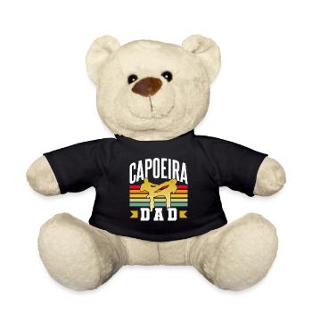 Capoeira Vater Kampfsport Brasilianisch Hobby - Teddy - Schwarz - Vorne
