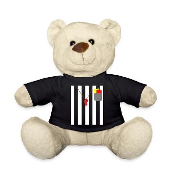 Tenue d’arbitre Devise Party Shiri - Nounours - noir - Devant
