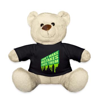 Date Erreurs Citation Logo - Nounours - noir - Devant