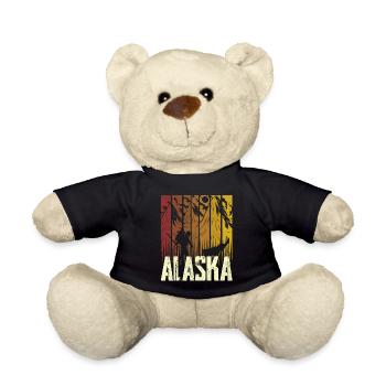 Alaska Wanderung Wanderer Natur Wandern - Teddy - Schwarz - Vorne
