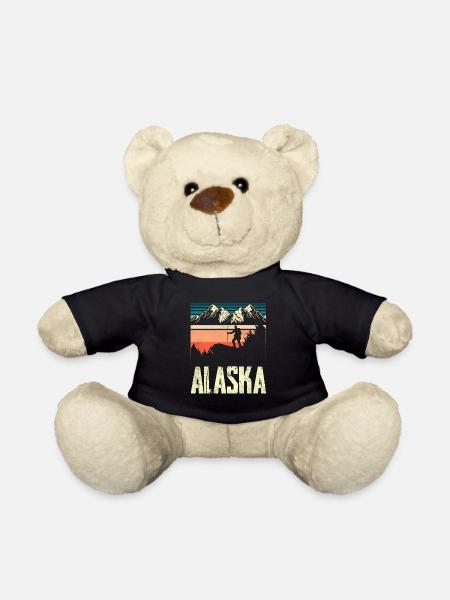 Alaska Wanderer Wandern Wanderung Natur - Teddy - Schwarz