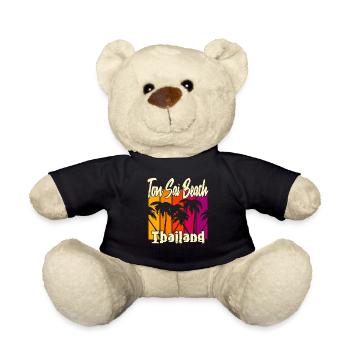 Ton Sai Beach Thailand - Teddy Bear - black - Front