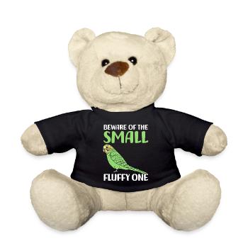 Budgerigar Oiseaux d’ornement | Cadeaux d’oiseaux de compagnie - Nounours - noir - Devant