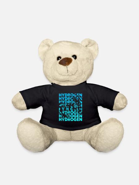 Wasserstoff Hydrogen Energie Element - Teddy - Schwarz