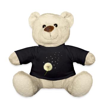 Pusteblume wünsch dir was - Teddy - Schwarz - Vorne