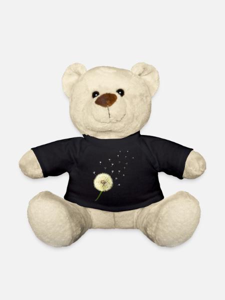Pusteblume wünsch dir was - Teddy - Schwarz