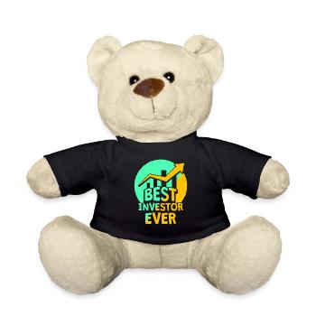 Meilleur investisseur jamais investi Investisseurs - Nounours - noir - Devant