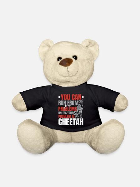 Gepardenflüsterer Wildtier Tierpfleger - Teddy - Schwarz