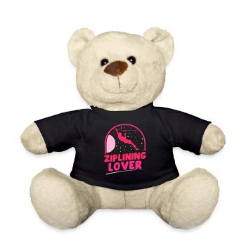 Amateur de tyrolienne tyrolienne Sport Tyrolienne - Nounours - noir - Devant