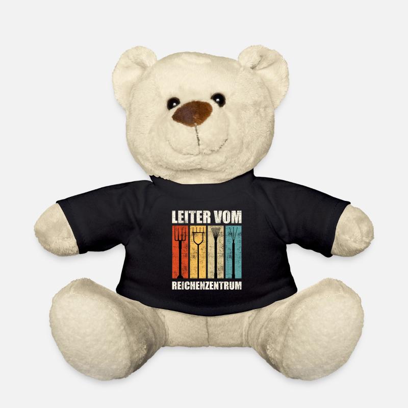 Leiter vom Rechenzentrum - Teddy - Schwarz