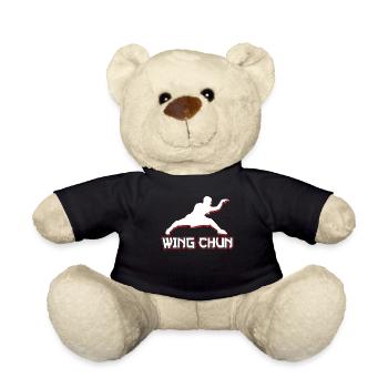 Wing Chun Entraîneur Arts Martiaux Arts Martiaux Arts Martiaux - Nounours - noir - Devant
