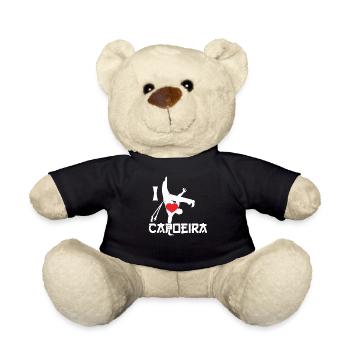 Ich Liebe Capoeira Hobby Brasilianisch Kampfsport - Teddy - Schwarz - Vorne