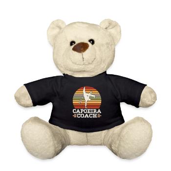 Capoeira Trainer Brasilianisch Hobby Kampfsport - Teddy - Schwarz - Vorne