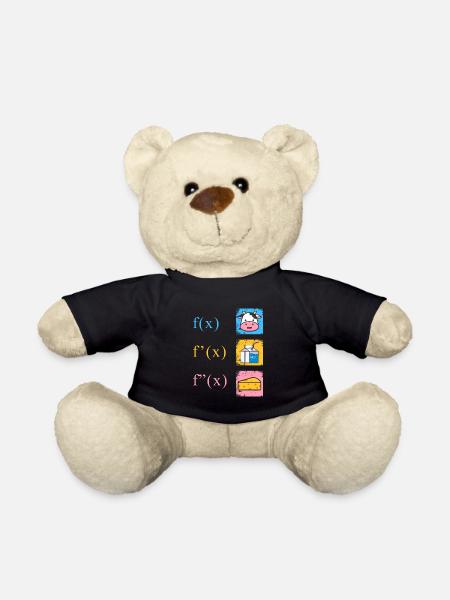 Mathe Ableitung Kuh Milch Käse - Teddy - Schwarz