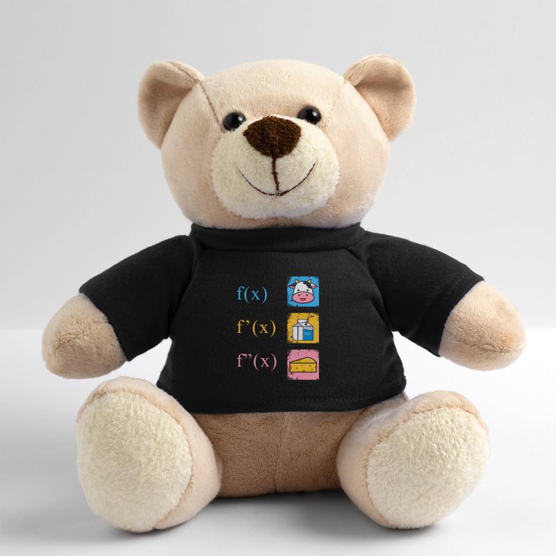 Math Derivation Cow Milk Cheese Teddy Bear