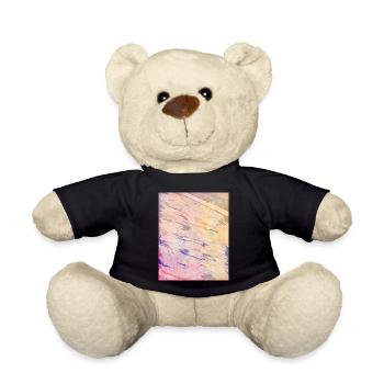 Abstract Art - Teddy Bear - black - Front