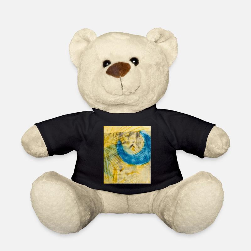 Art abstrait - Nounours - noir