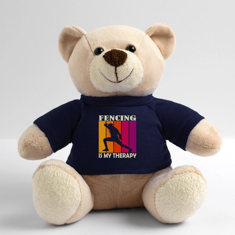 fencing is my therapy Teddy Bear