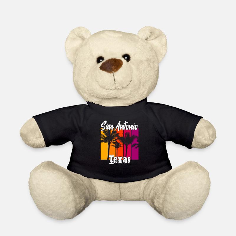 San Antonio (Texas) - Nounours - noir