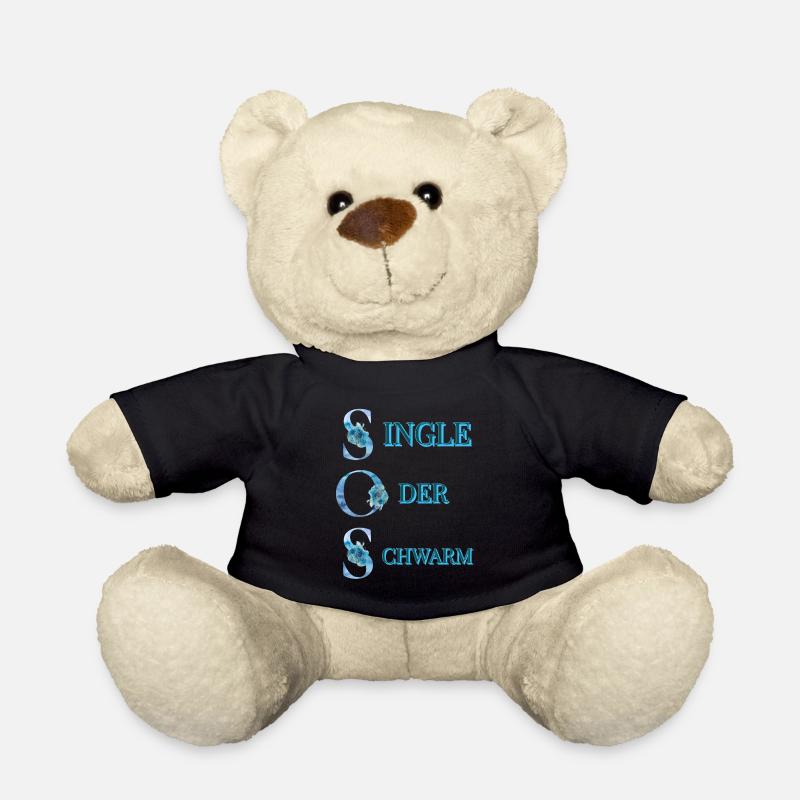 SOS Single oder Schwarm - Teddy - Schwarz
