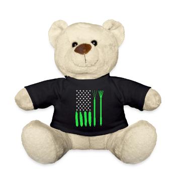 USA Gärtner Rechenzentrum Gartenarbeit - Teddy - Schwarz - Vorne