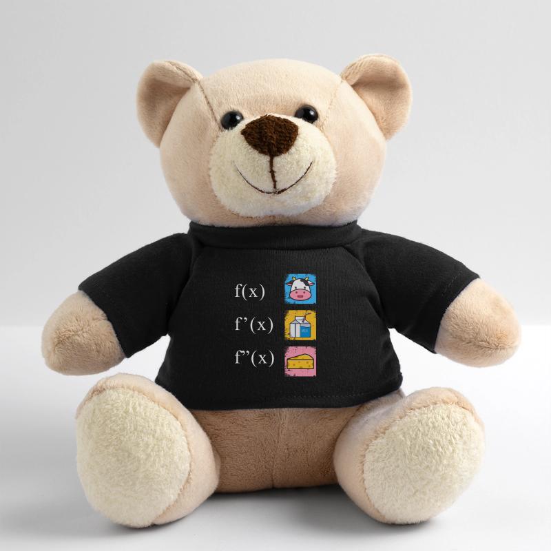 Math Derivation Cow Milk Cheese Teddy Bear