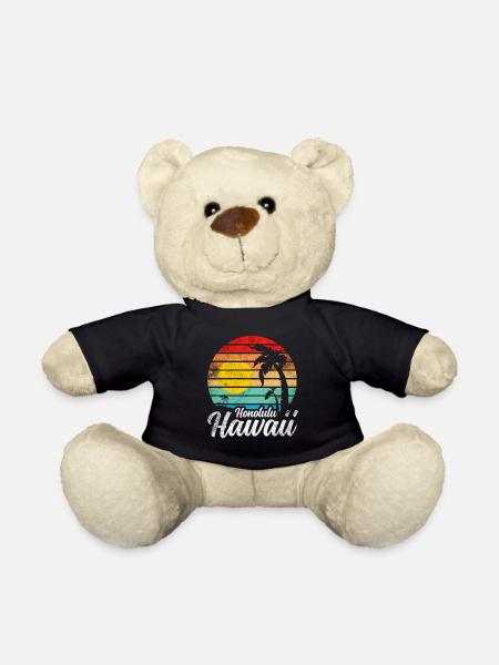 Honolulu Hawaii - Teddy - Schwarz