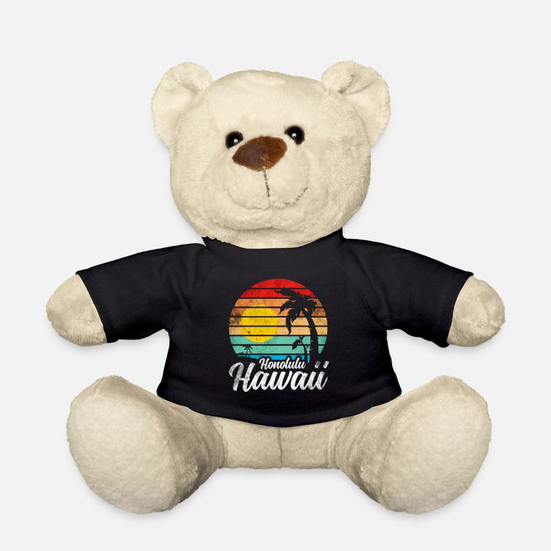 Honolulu Hawaii - Teddy - Schwarz