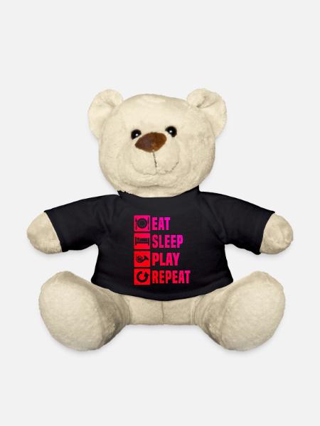 French Horn Players Men French Horn Players Women - Teddy Bear - black