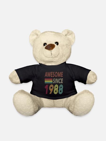 Awesome since 1988 - Teddy - Schwarz