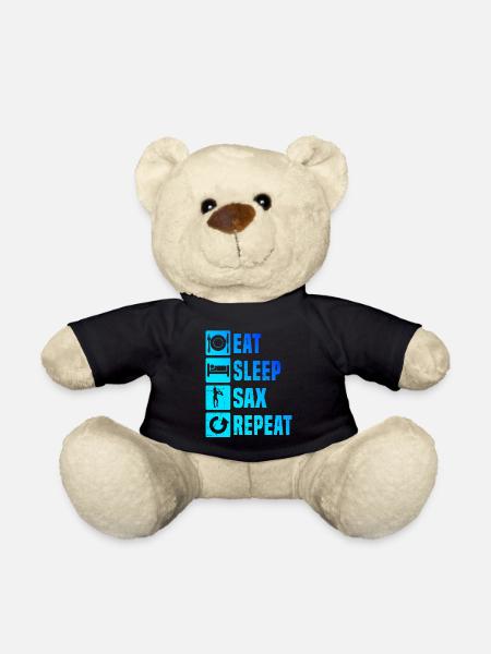 Saxophone Saxophoniste Hommes Saxophone Femmes - Nounours - noir