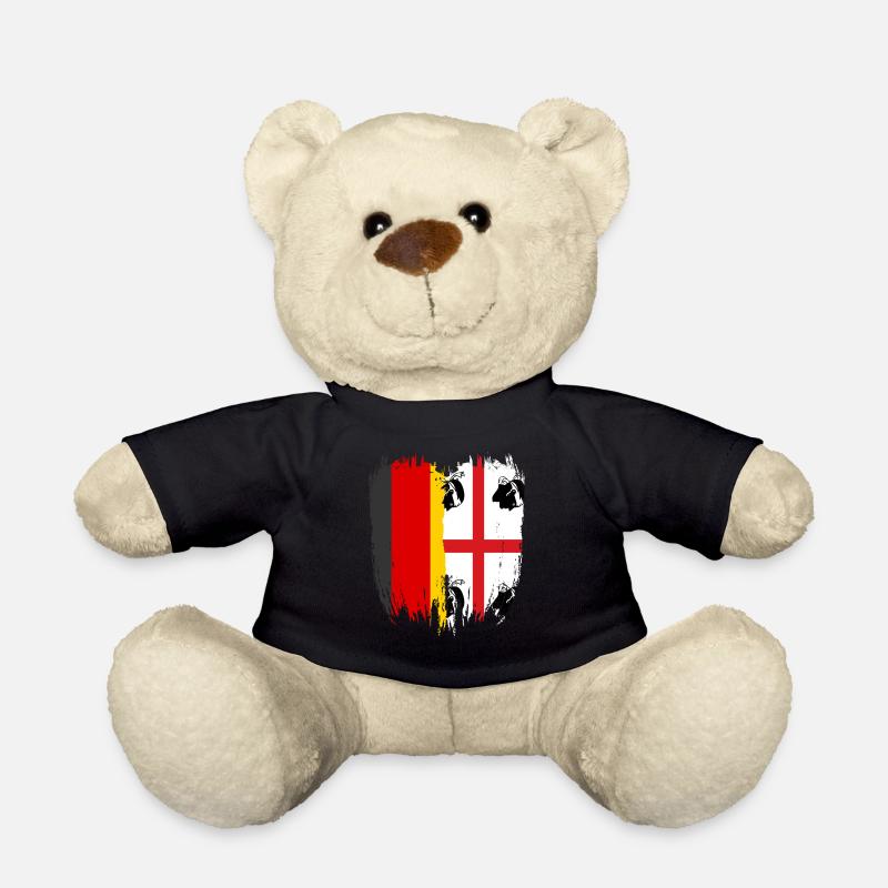 Sardinia Sardinian flag Sardegna Sardinia - Teddy Bear - black