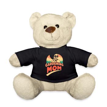 Jardin Mama Jardinier Horticulture Mère - Nounours - noir - Devant