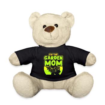 Ich Bin Die Garten Mama Gartenbau Gärtnerin Mutter - Teddy - Schwarz - Vorne