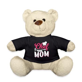 Cook Mama Cook Cooking Mother - Teddy Bear - black - Front