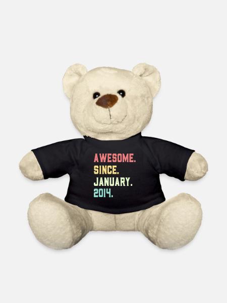 Awesome since January 2014 - Teddy Bear - black