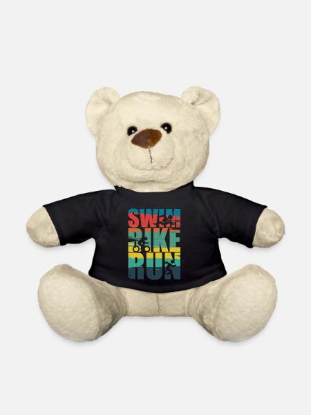 Schwimmen Biken Laufen - Teddy - Schwarz